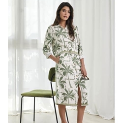 Blusa estampada, Auri - Imagen 1