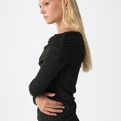 Top Hombros Descubiertos con Hilo Metalizado, Mariner - Imagen 2