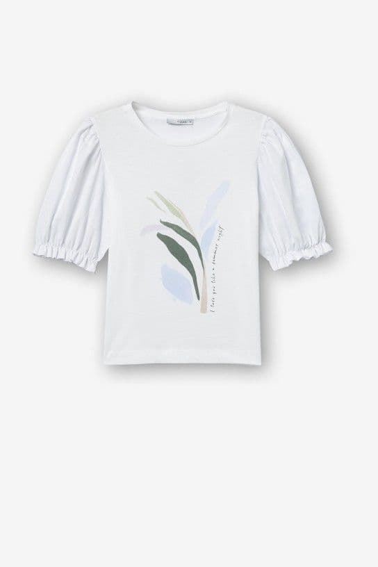 Camiseta con Estampado Frontal, Belita - Imagen 4