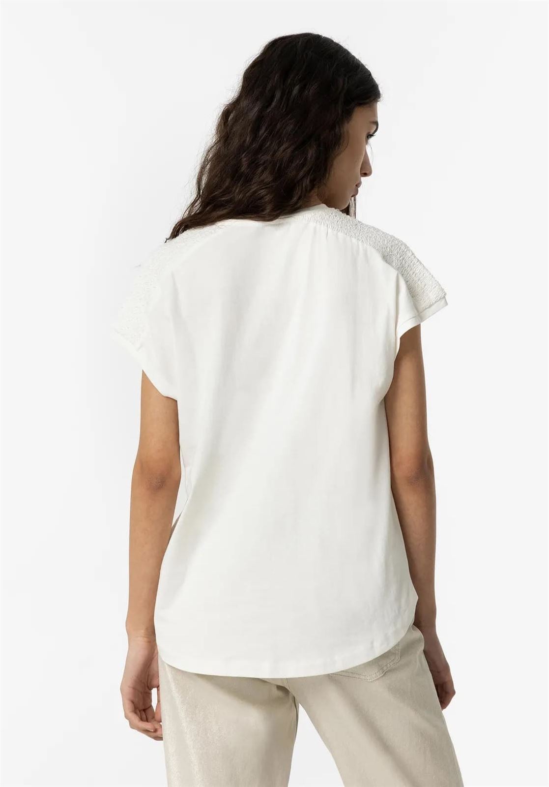 Camiseta Estampado Frontal con Relieve, Pegasos - Imagen 3