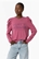 Camiseta Tacto Suave rosa con Texto Frontal, Moss - Imagen 1