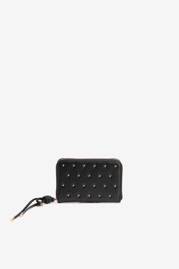 Cartera negra tachas doradas - Imagen 1