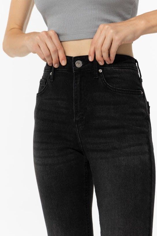 Jeans Zoe_46 Flare negro - Imagen 3