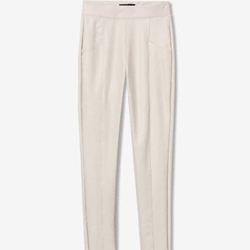 Legging Efecto Piel beige, Fani - Imagen 1