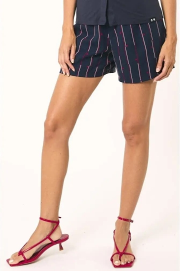 Pantalon navy estampado, Zaz - Imagen 2