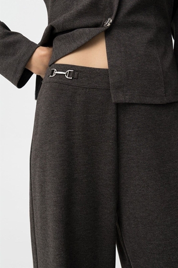 Pantalon recto gris, Lotty - Imagen 2