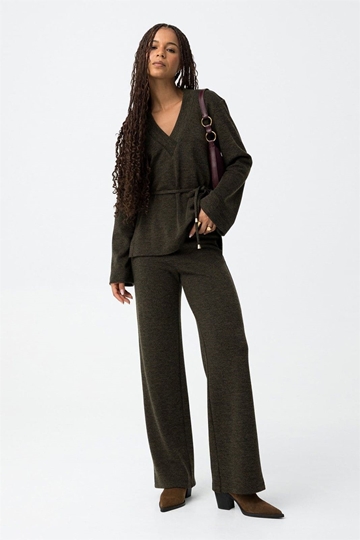 Pantalón recto verde, Aria - Imagen 1