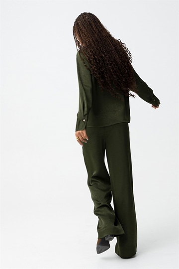Pantalón textura verde, Marilu - Imagen 2