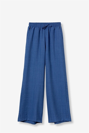 Pantalón wide leg azul, Turquesa - Imagen 1