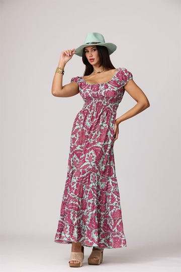 Vestido reversible morado, Laura - Imagen 2